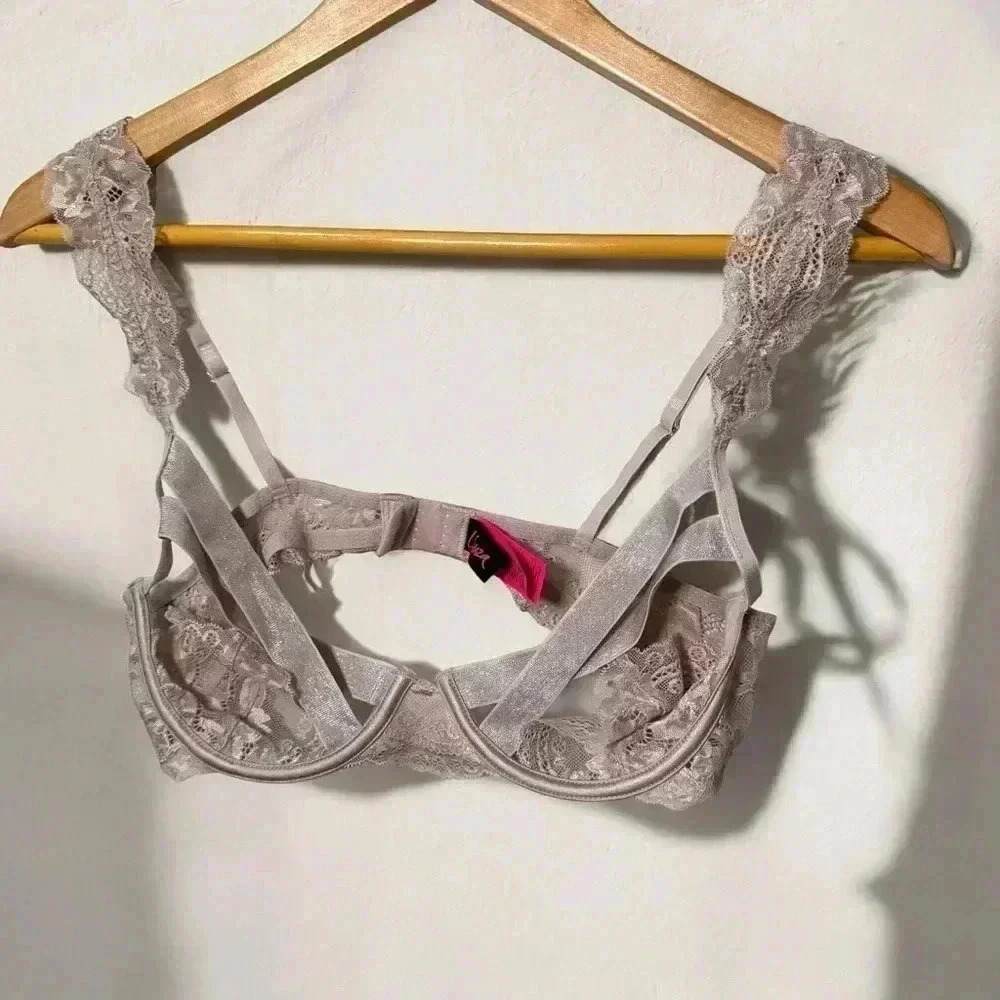 La Senza dusty lavender strappy bra M